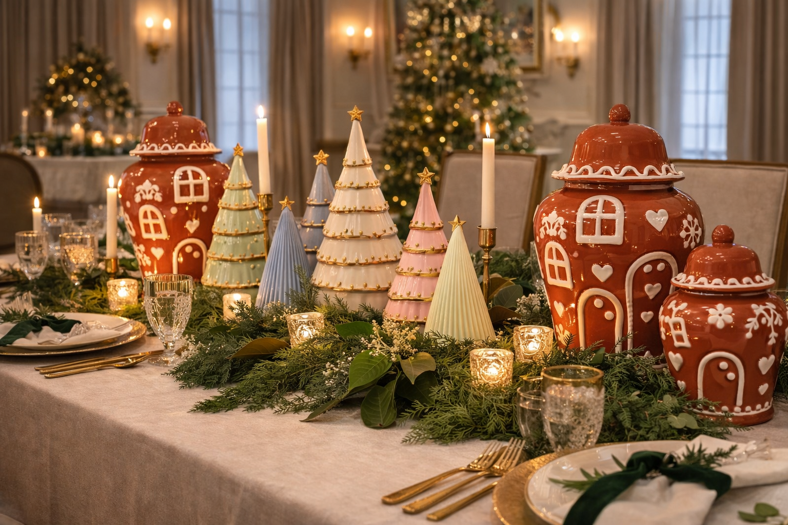Holiday table centerpiece