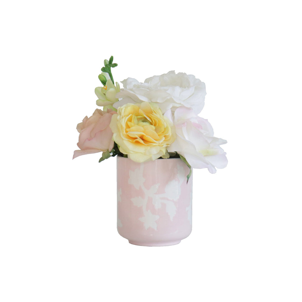 Chinoiserie Dreams Vase with 22K Gold Accent