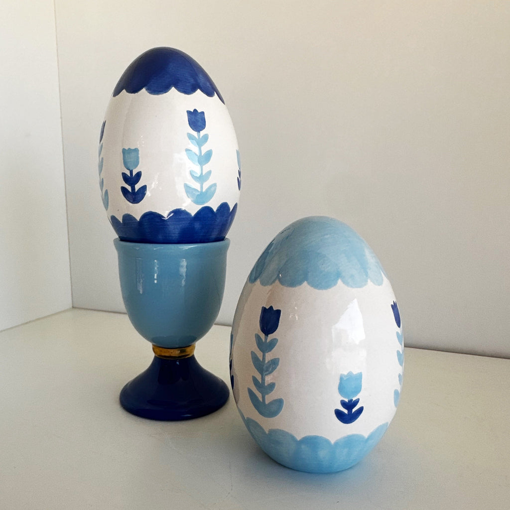 Tulip Fever Hand Painted Egg