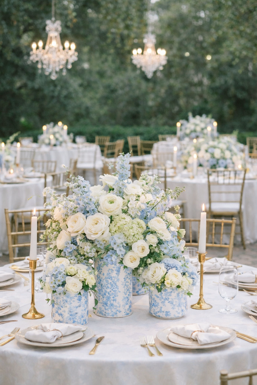 "Aster" Column Vase in Blue for Lo Home x Junior Sandler