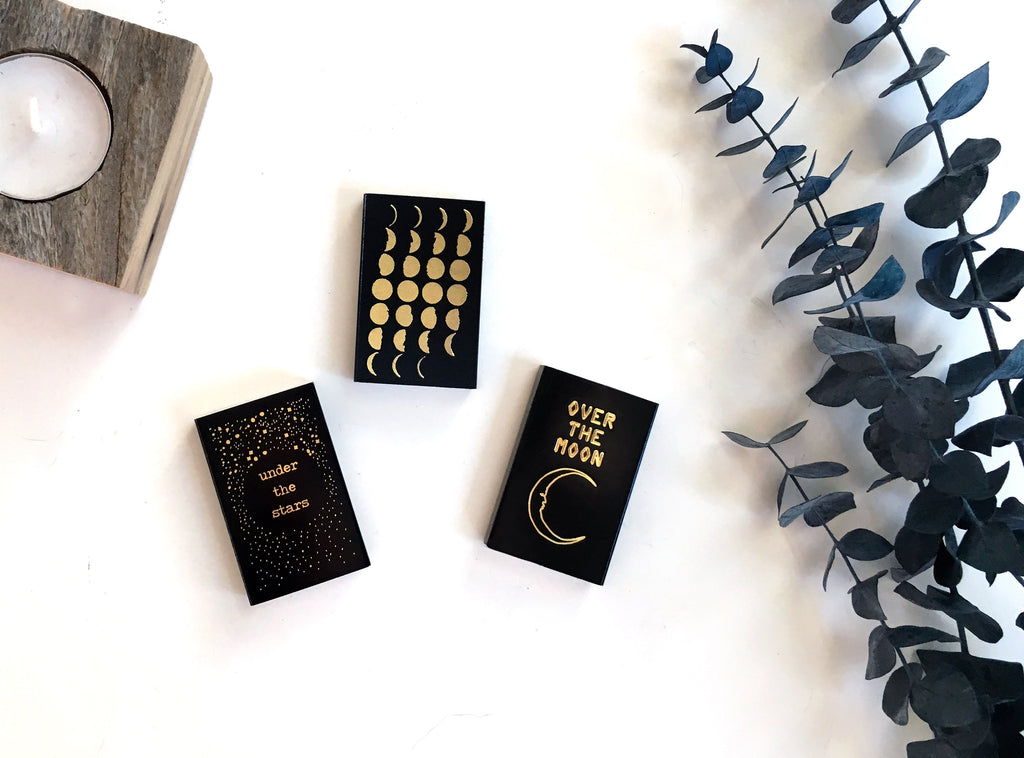 28 Phases of the Moon Matchbox