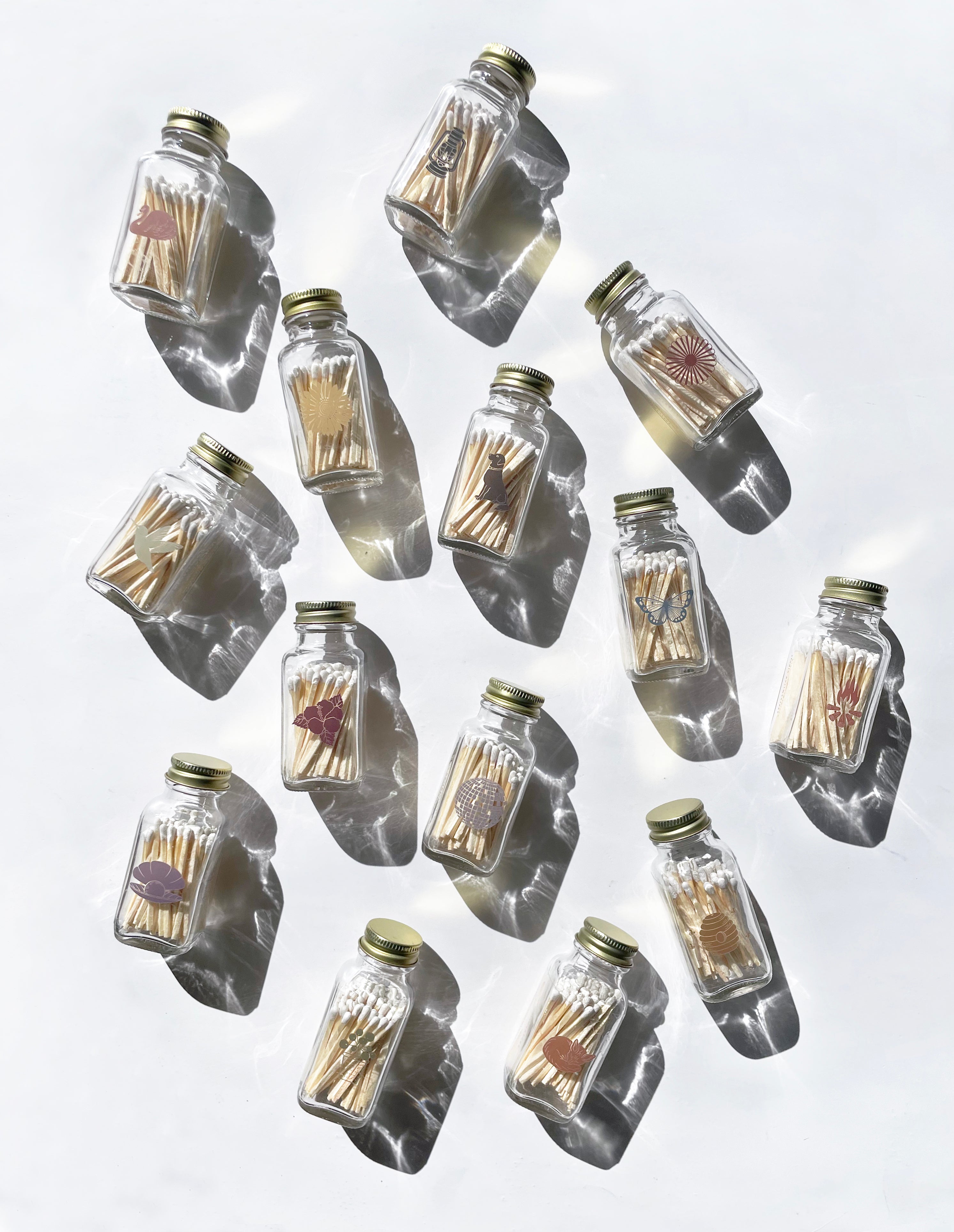 Disco Ball Jar Matches | Pretty Match Holder | Festive Decor