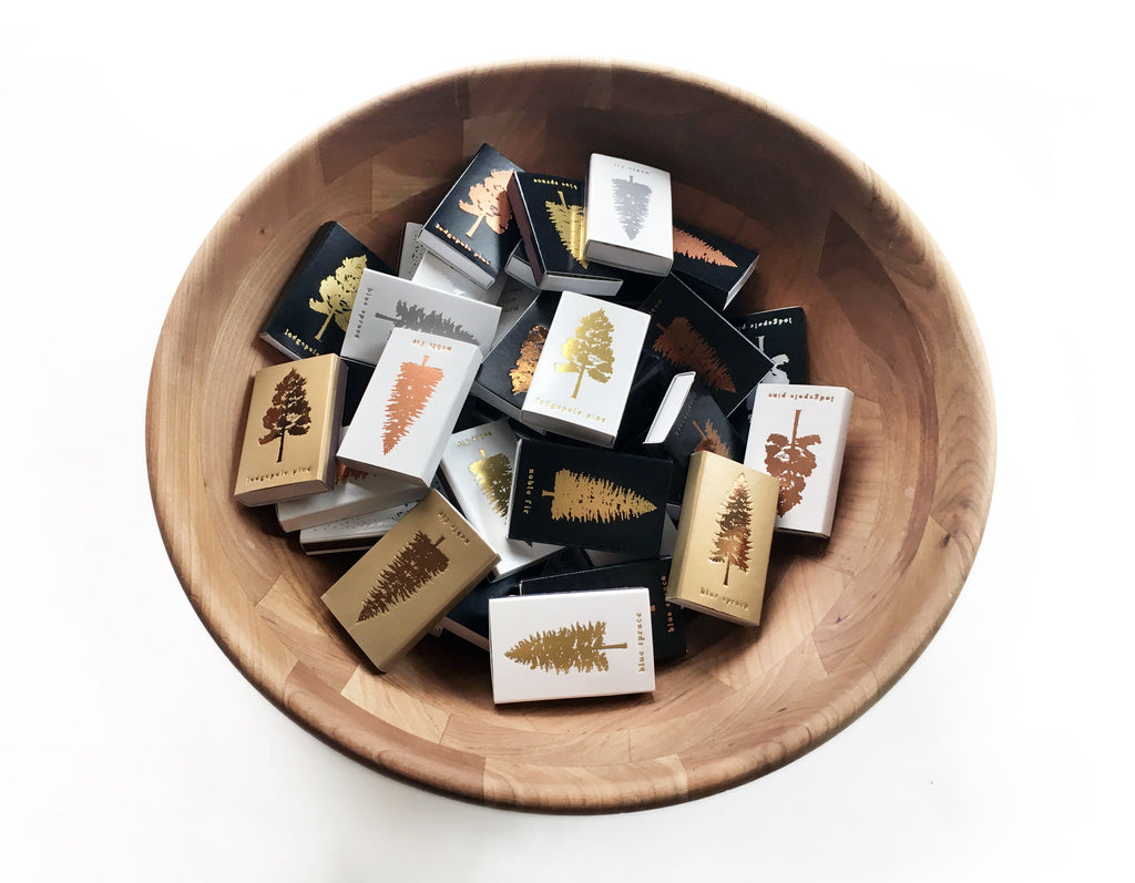 Noble Fir Tree Matchbox