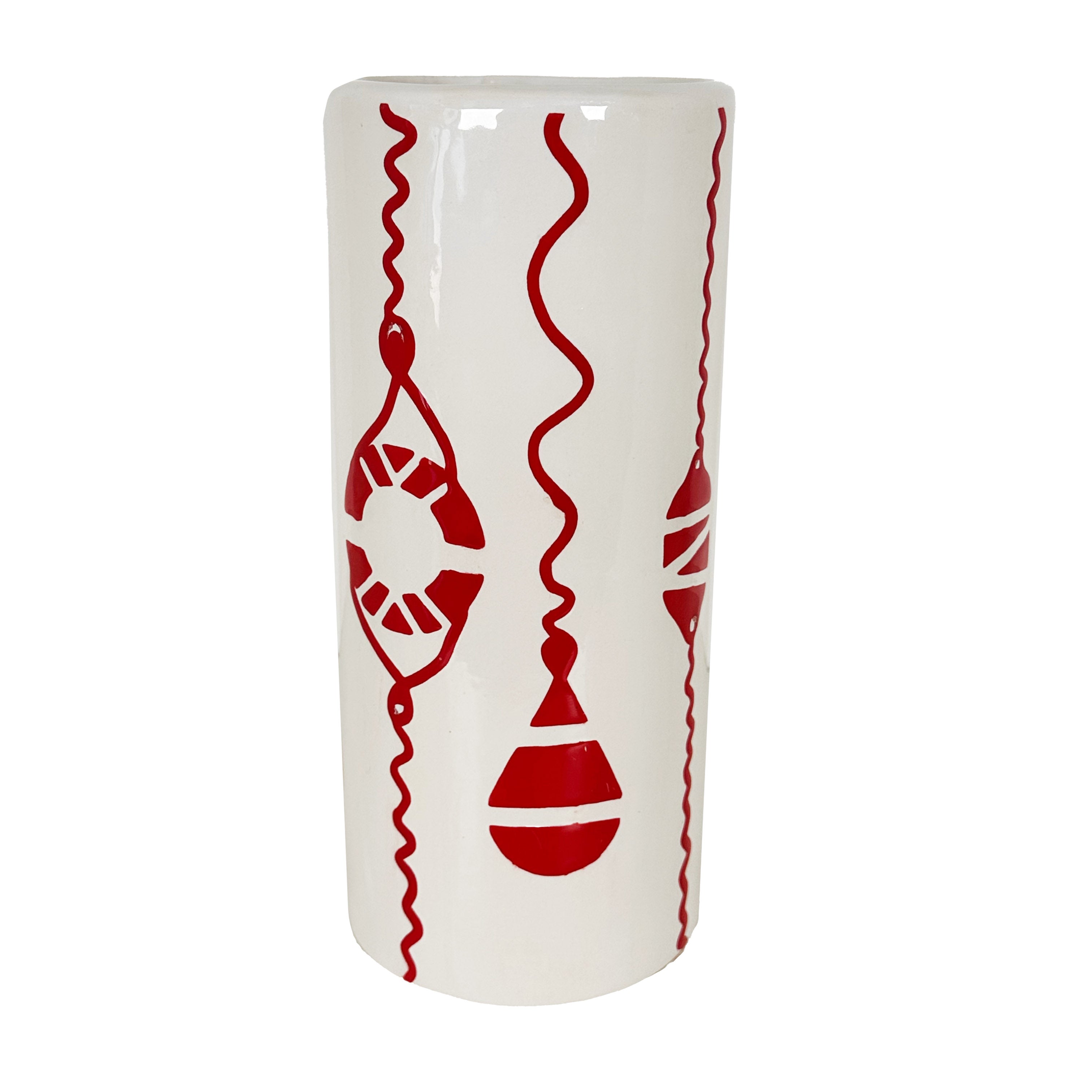 Buoy & Lifesaver Column Vase in 5 Colors