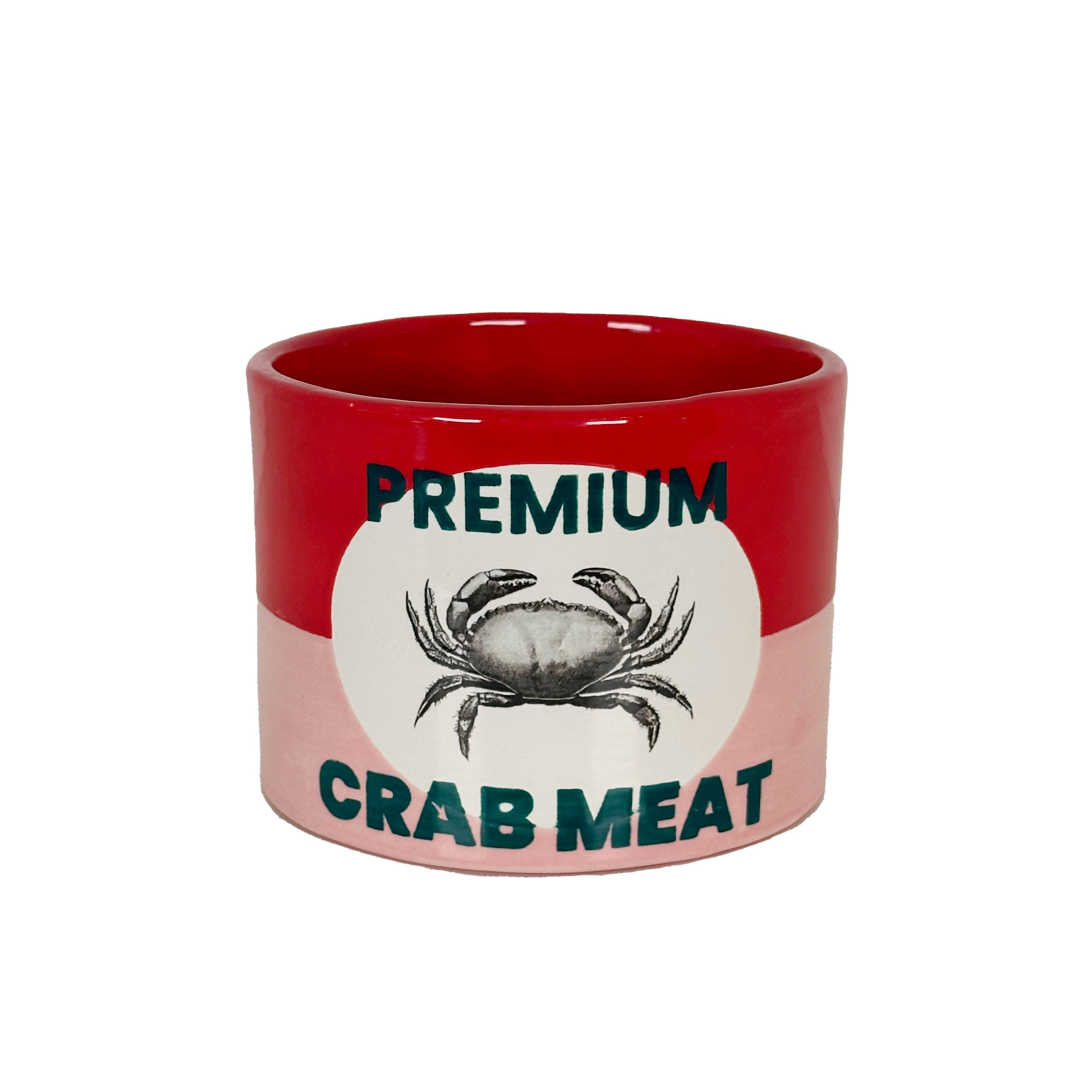 "Canned" Crab Meat Vase