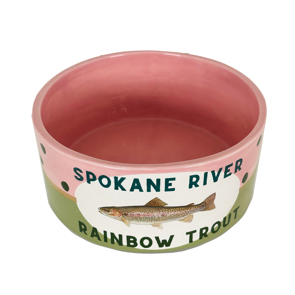 "Canned" Rainbow Trout Vase