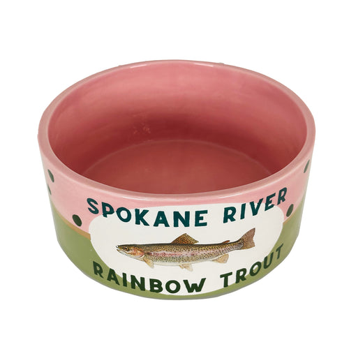 "Canned" Rainbow Trout Vase