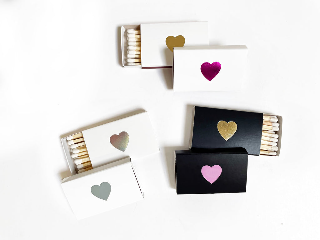 Classic Heart Matchbox