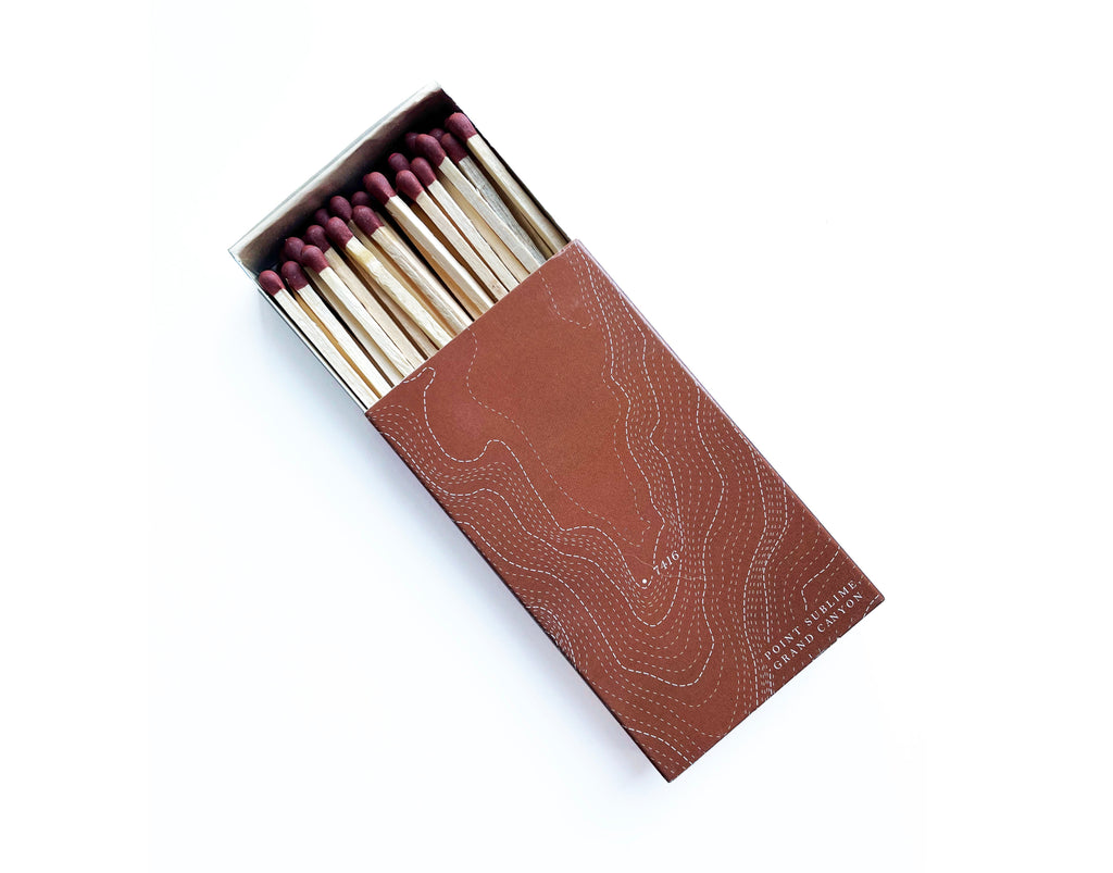 Topography Map Large Matchbox
