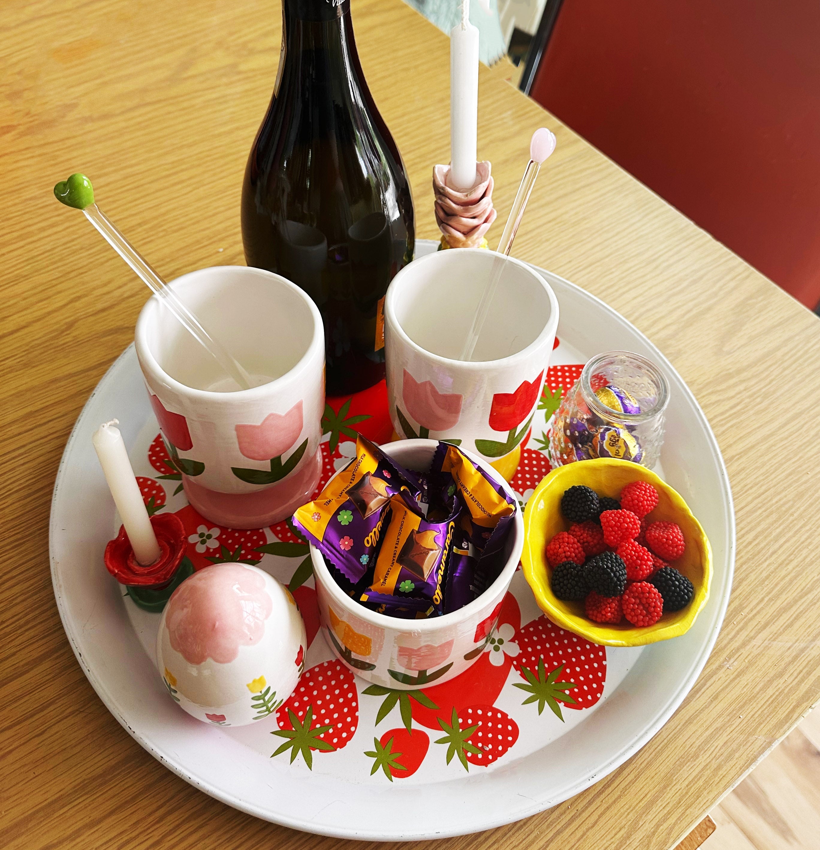 Tulip Fever Hand Painted Egg