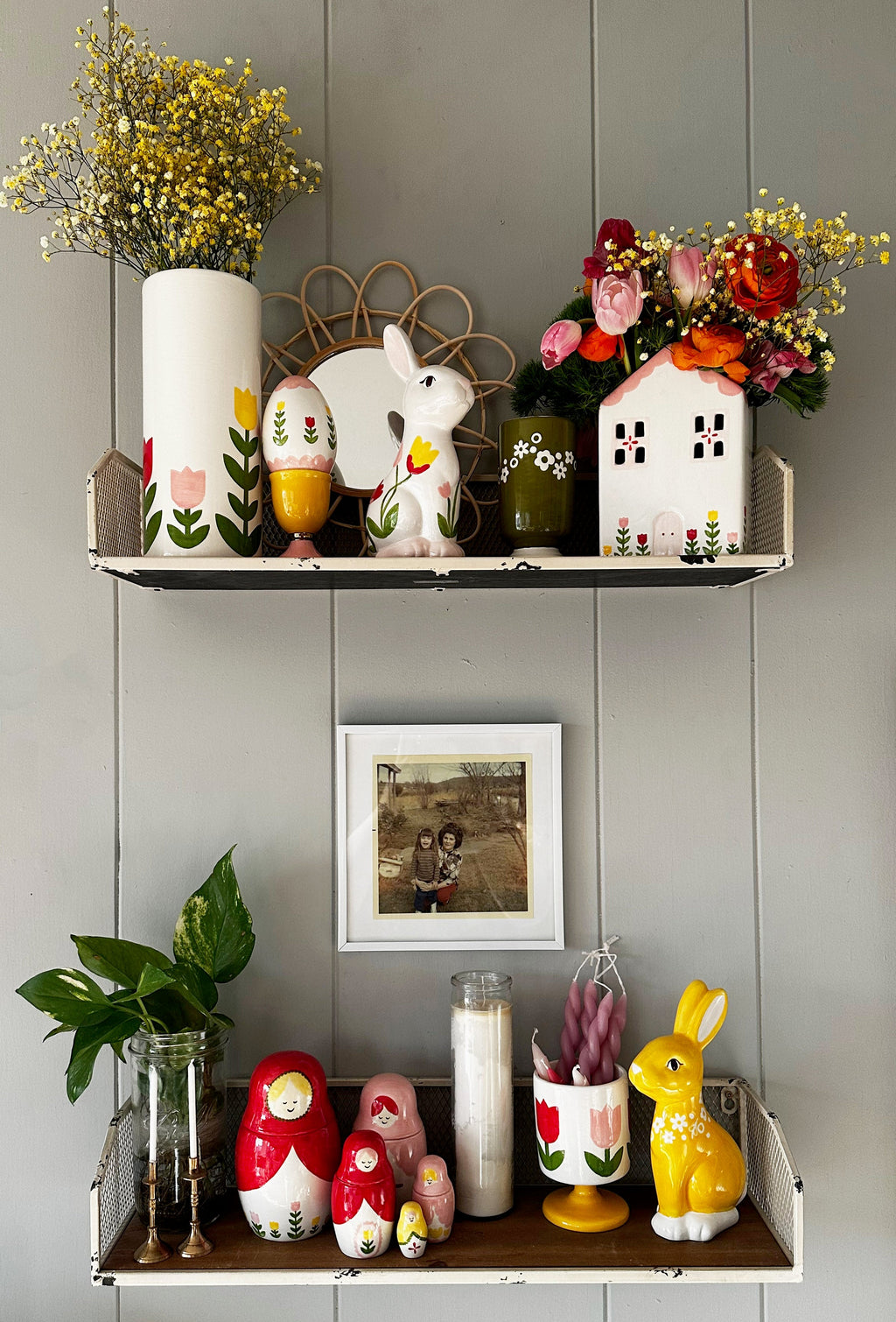 Tulip Fever Hand Painted Egg