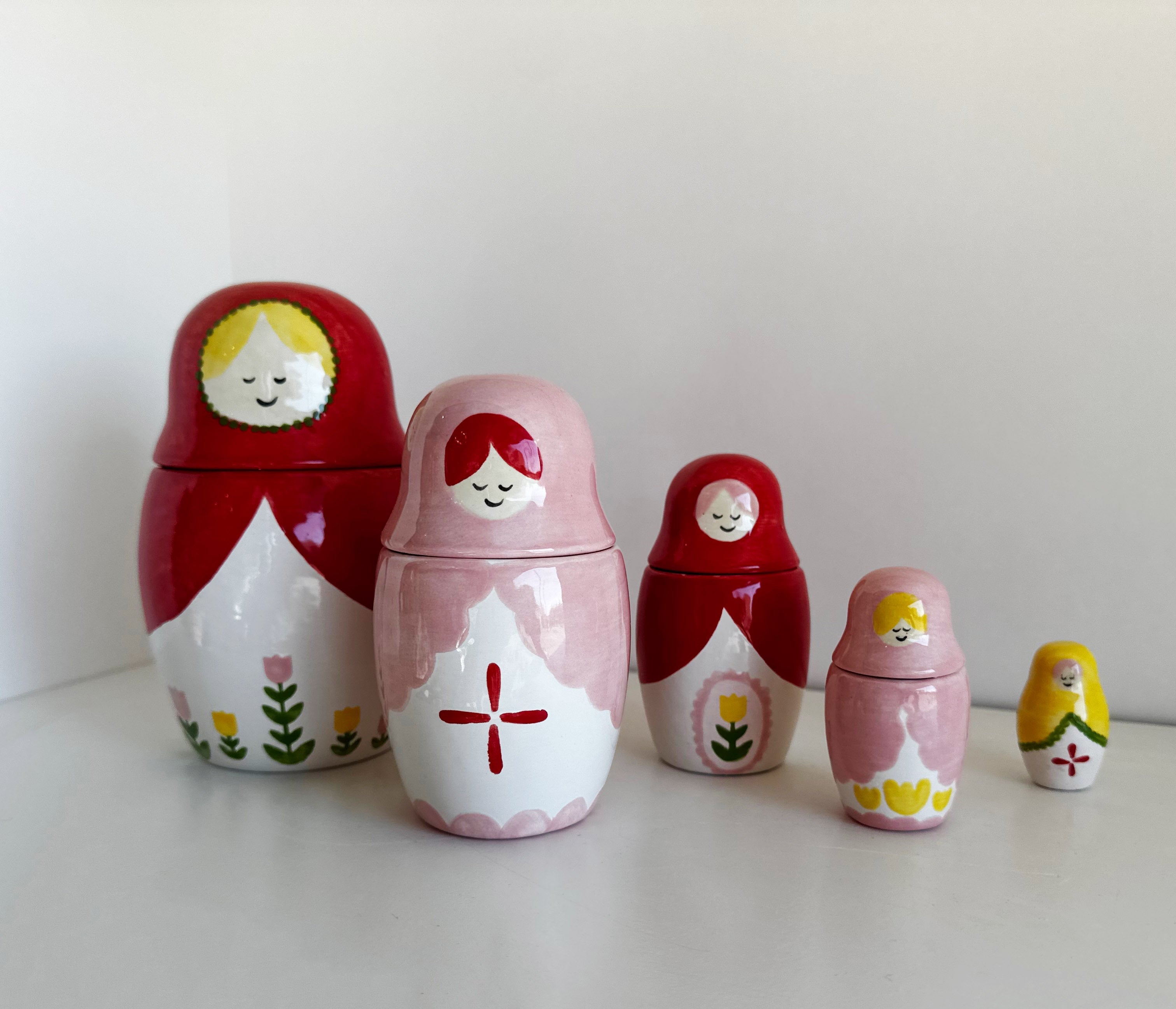 Tulip Fever Nesting Dolls
