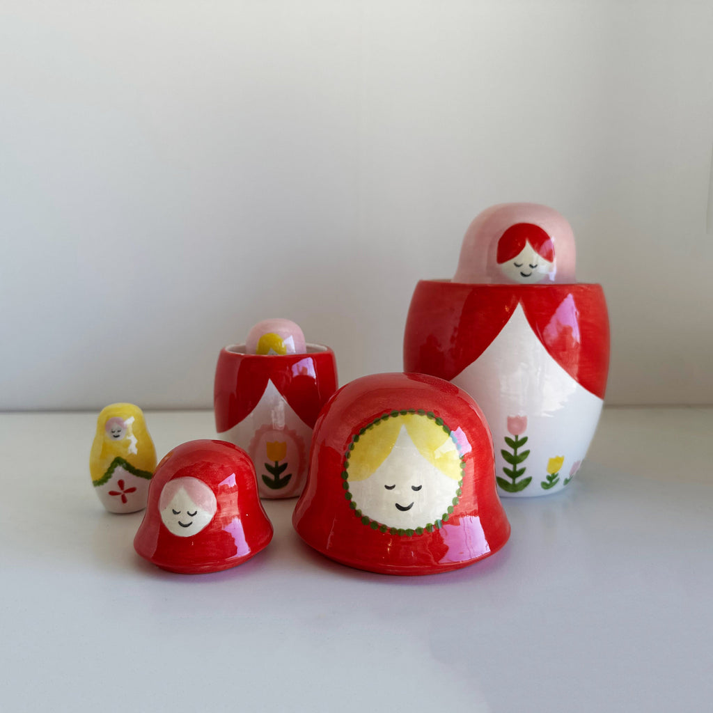 Tulip Fever Nesting Dolls