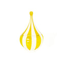 Big Top Stripes Teardrop Jars in Limoncello Yellow