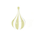 Big Top Stripes Teardrop Jars in Melon Ball