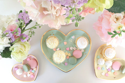 "Confetti Hearts" Dishes