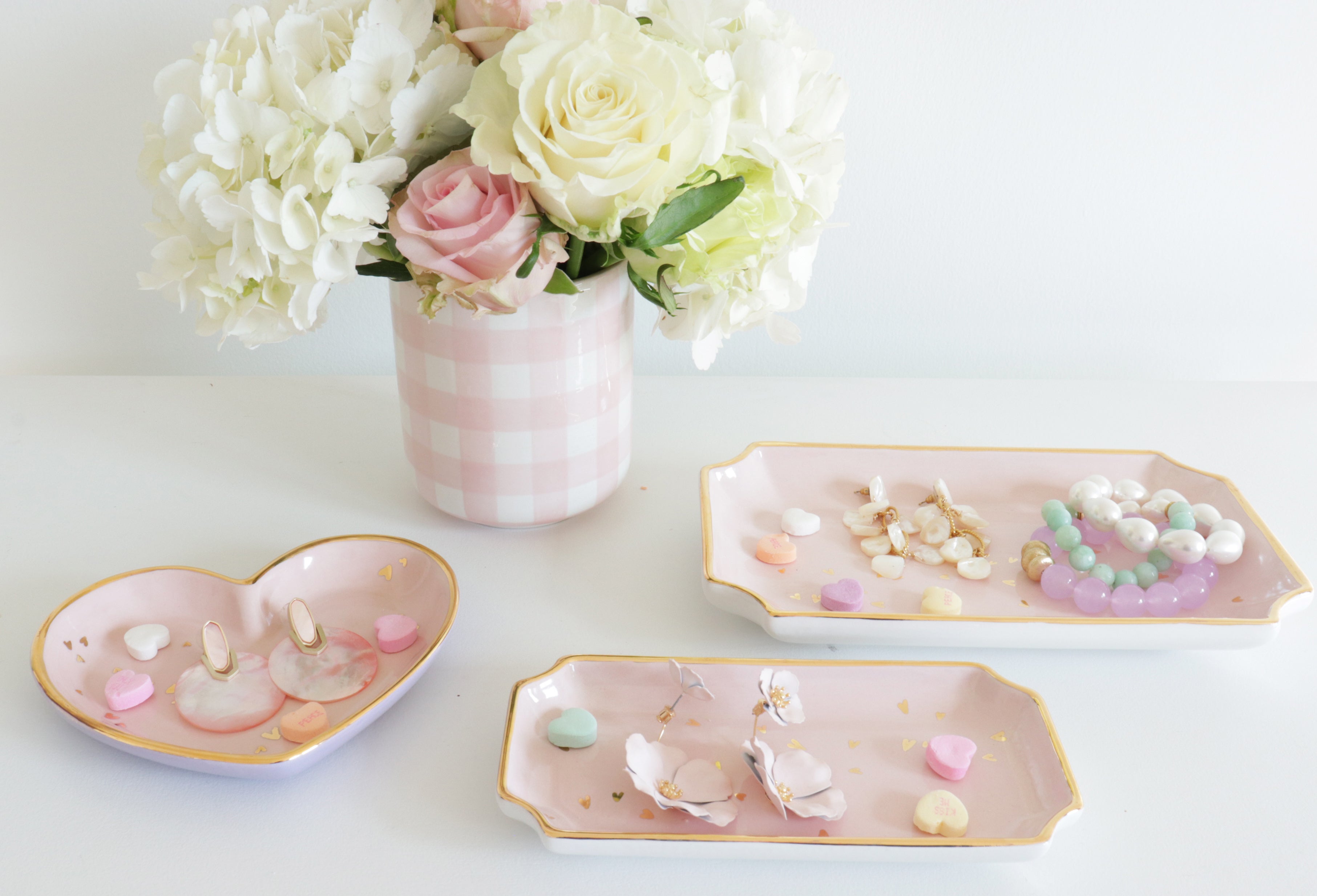 "Confetti Hearts" Tray