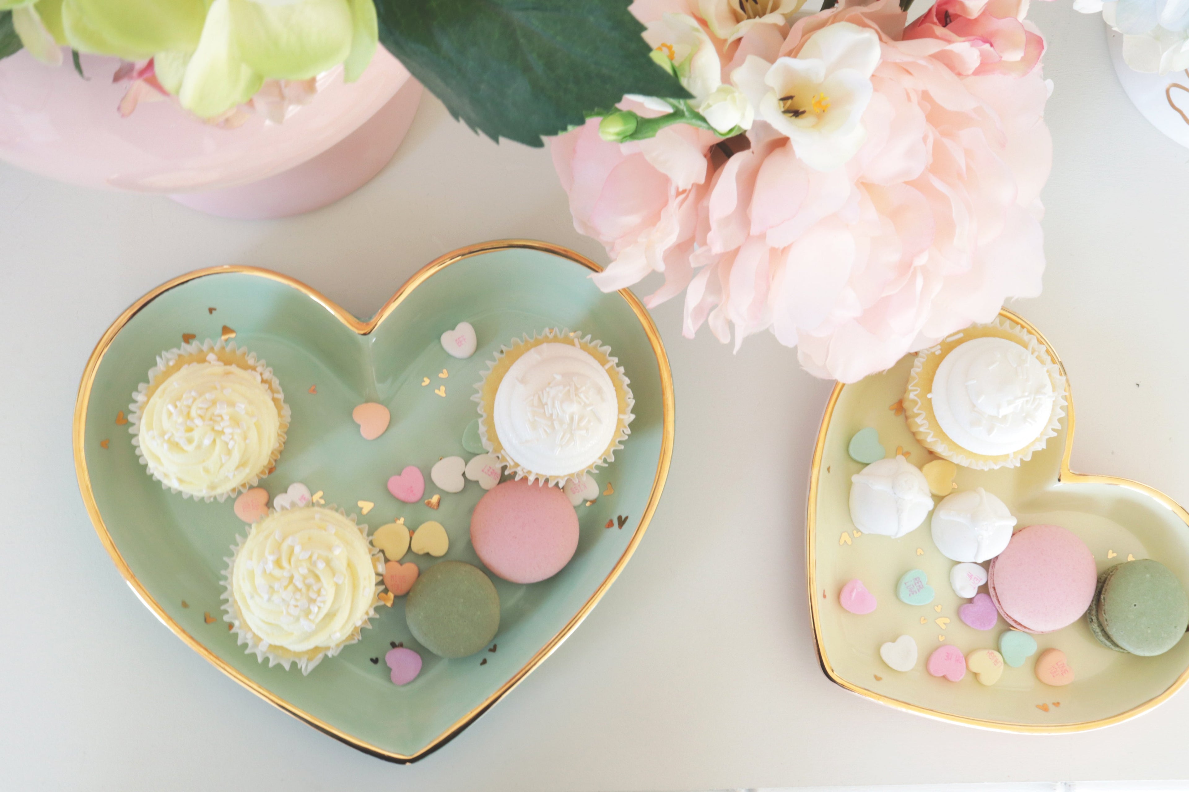 "Confetti Hearts" Dishes