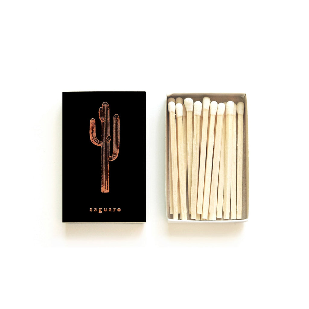 Saguaro Cactus Match Box | Desert Candle Accessory