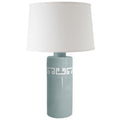 Lamb's Ear Greek Key Column Lamp