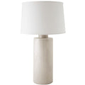 Beige Solid Column Lamp