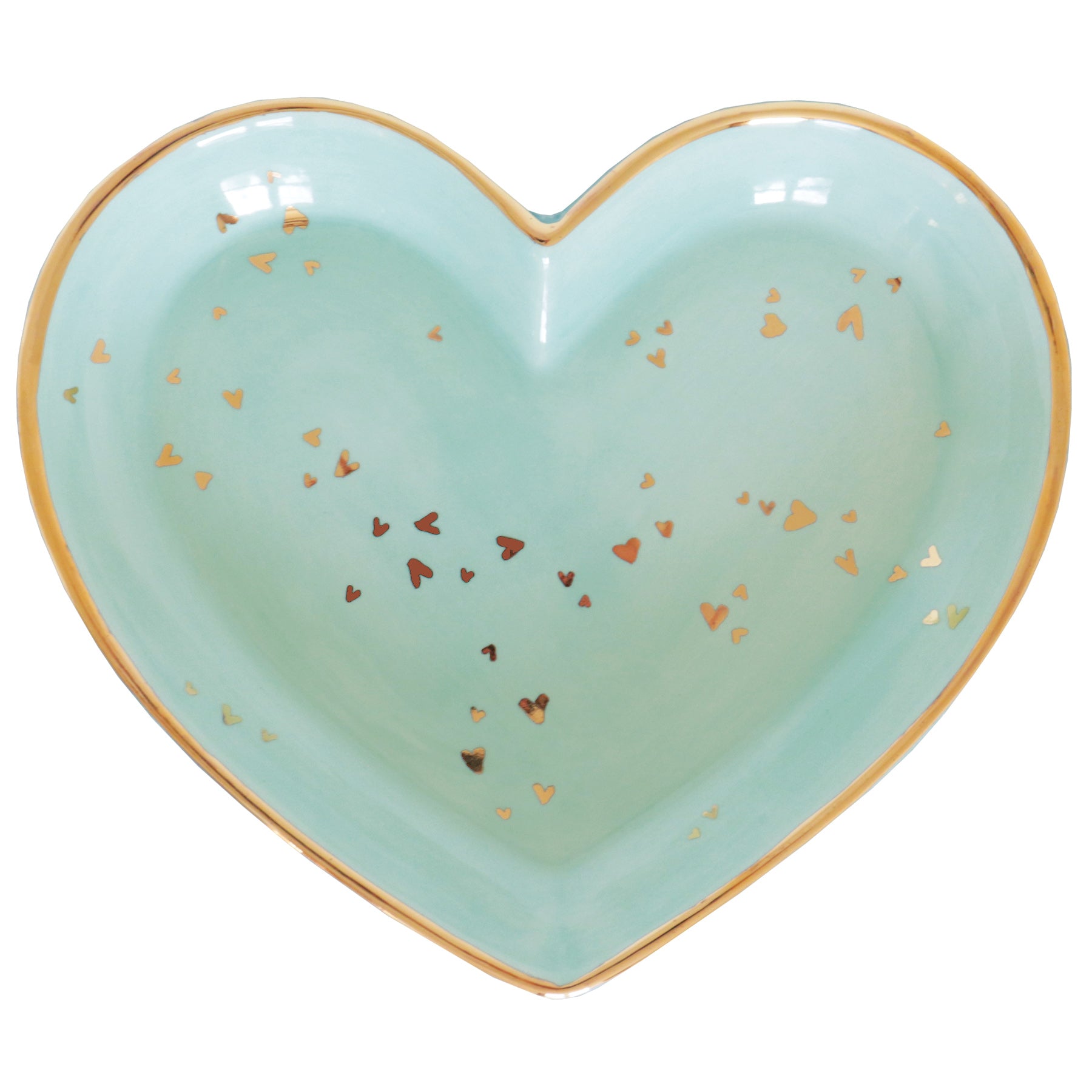 Confetti Hearts Dishes Color Sample Tiles