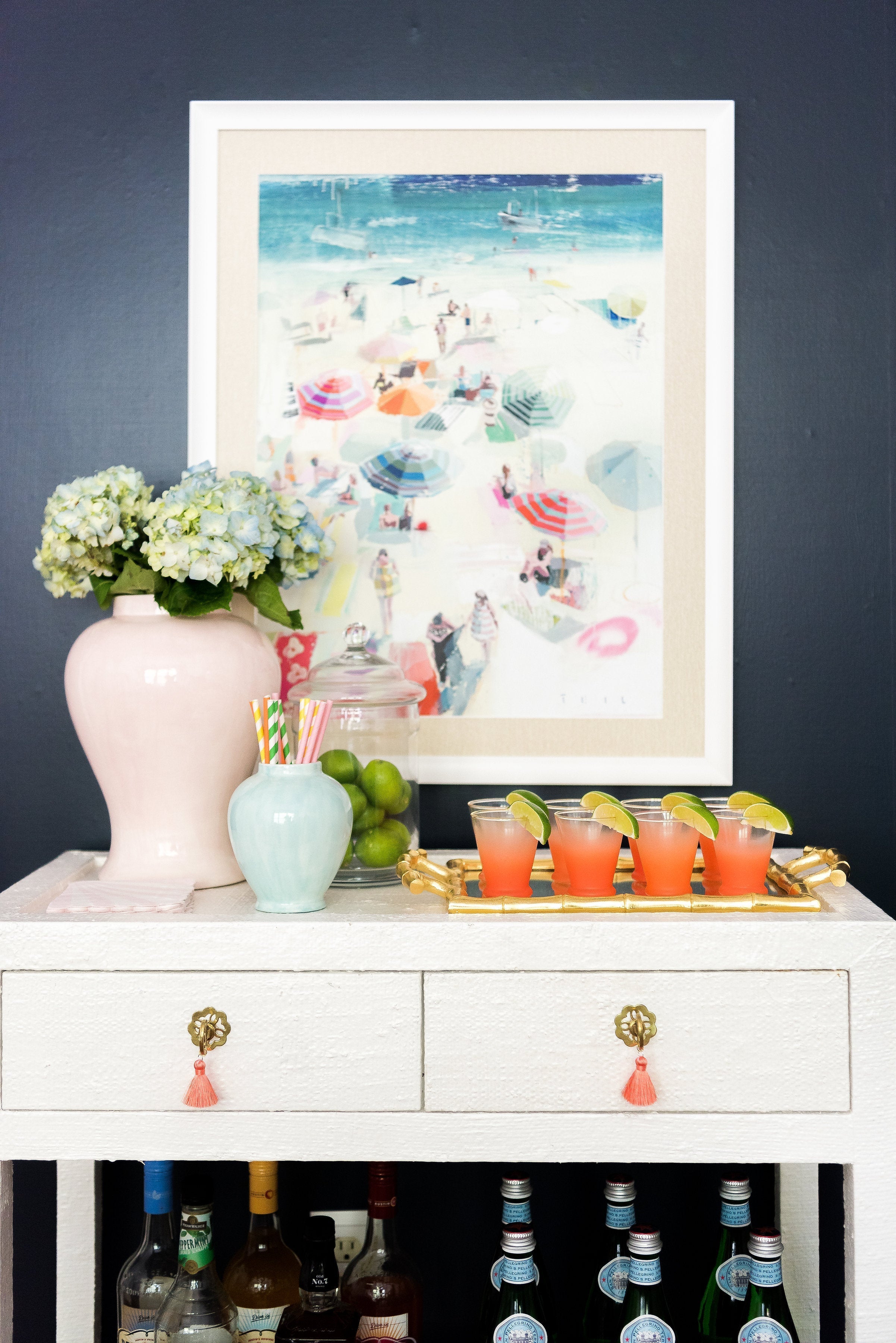 Cherry Blossom Pink Ginger Jars