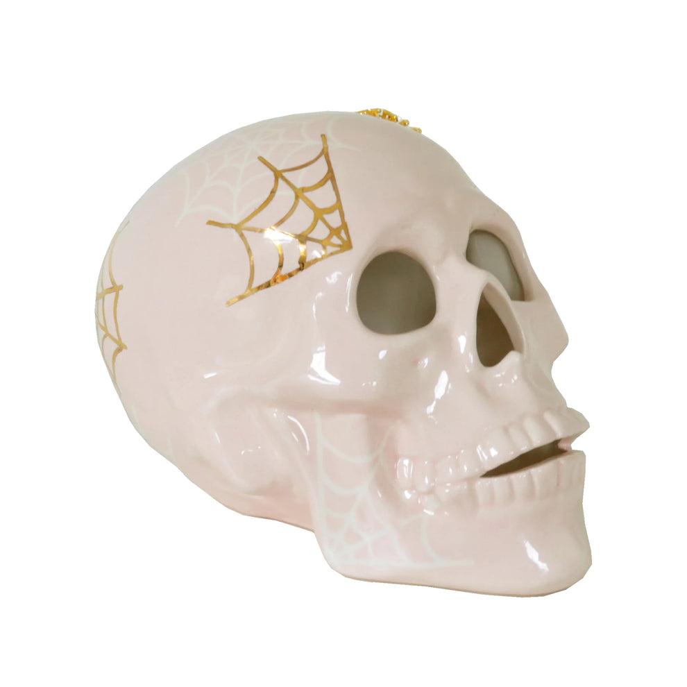 "Mr. Bones and Charlotte" Skull Decor Color Sample Tiles