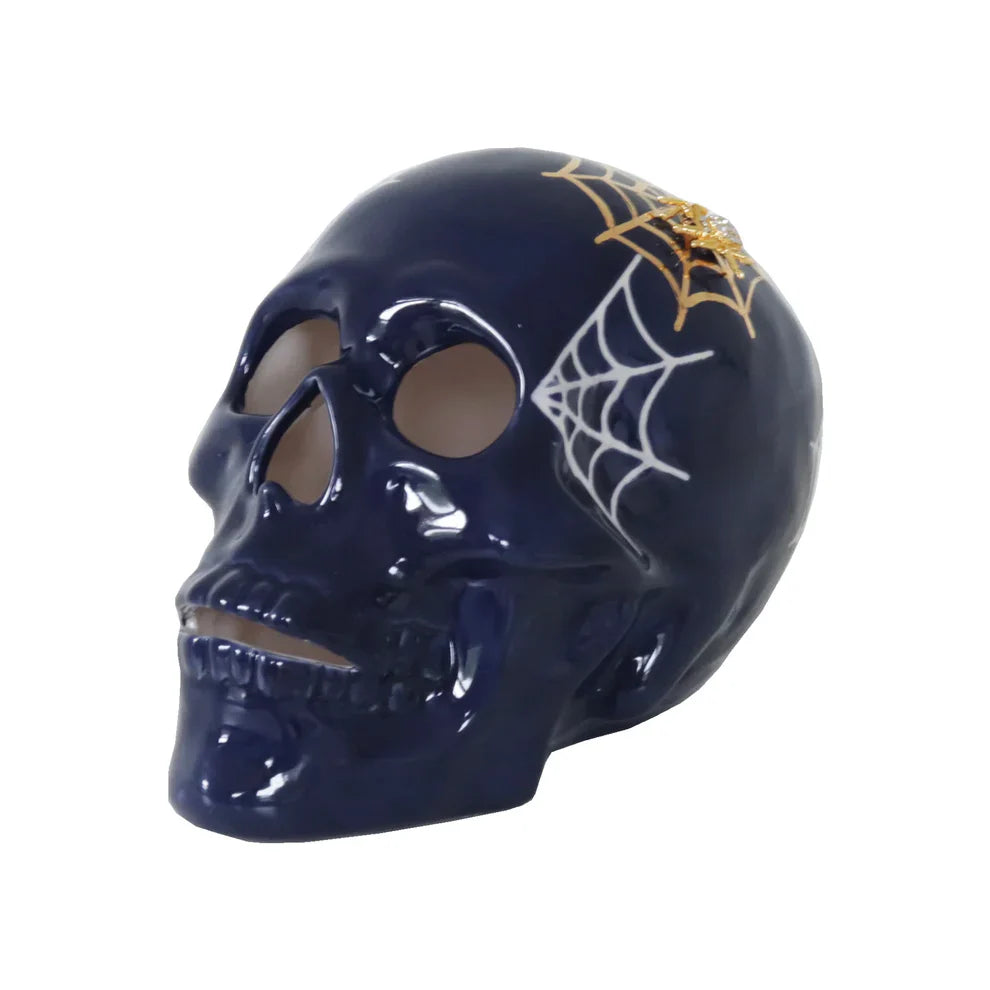 "Mr. Bones and Charlotte" Skull Decor Color Sample Tiles