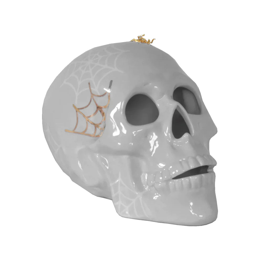 "Mr. Bones and Charlotte" Skull Decor Color Sample Tiles