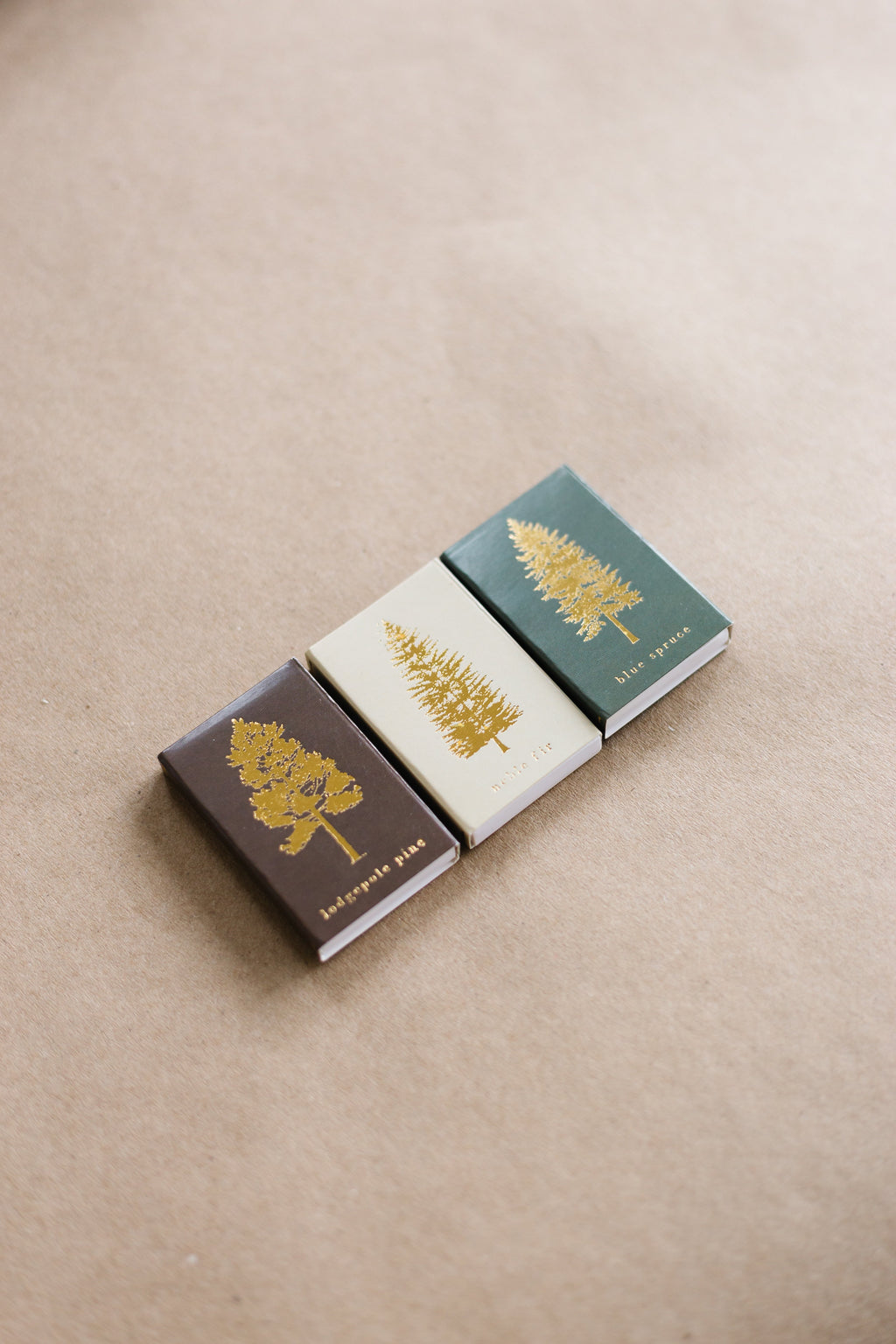 Noble Fir Tree Matchbox