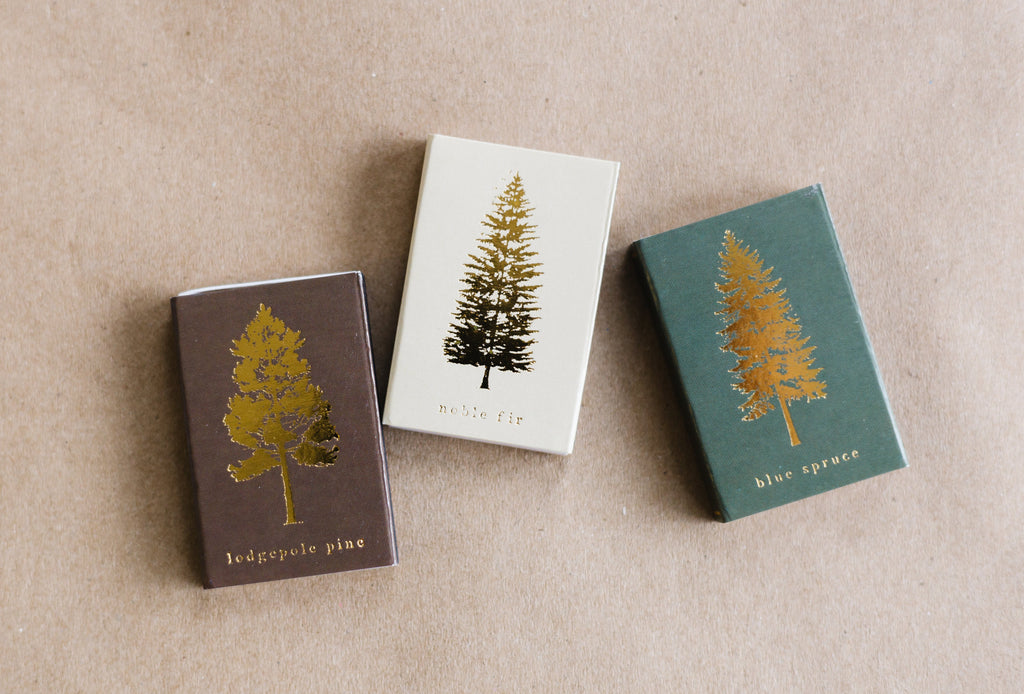 Noble Fir Tree Matchbox