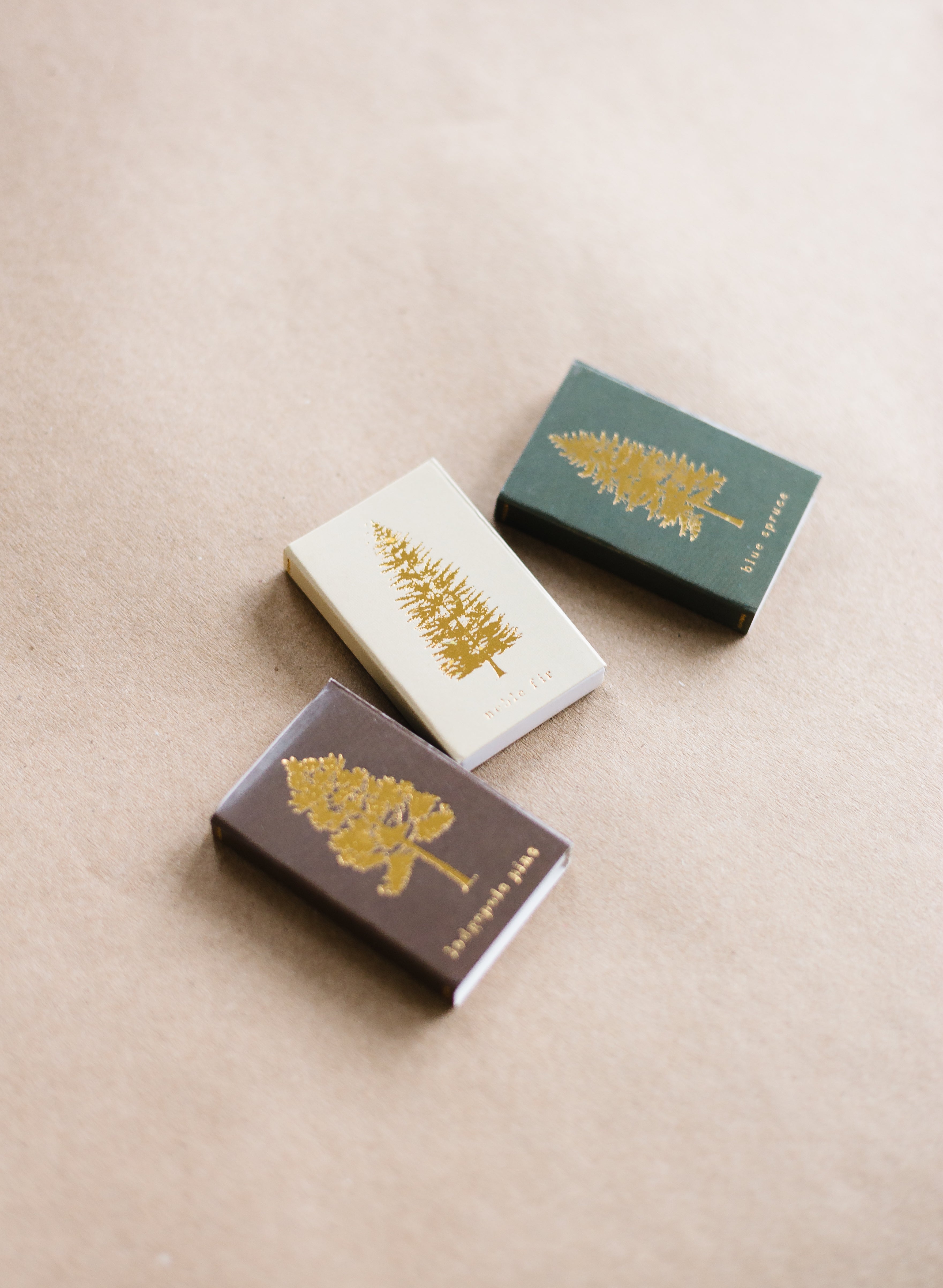 Noble Fir Tree Matchbox