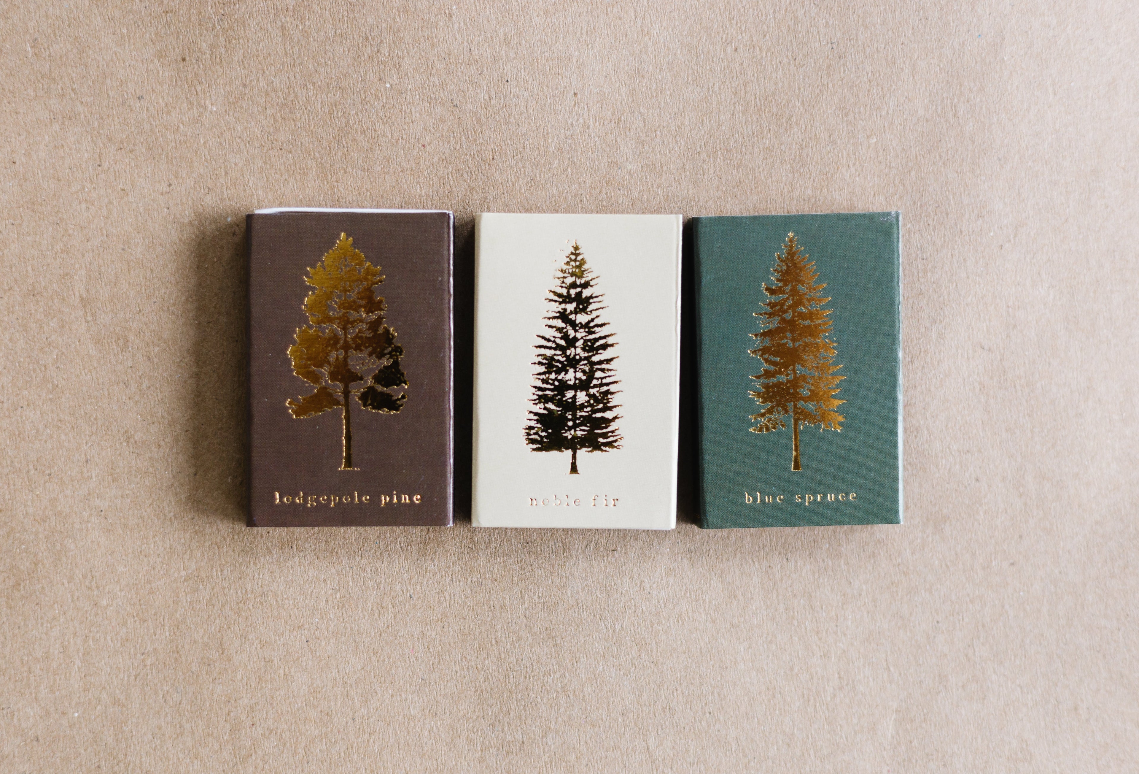 Noble Fir Tree Matchbox