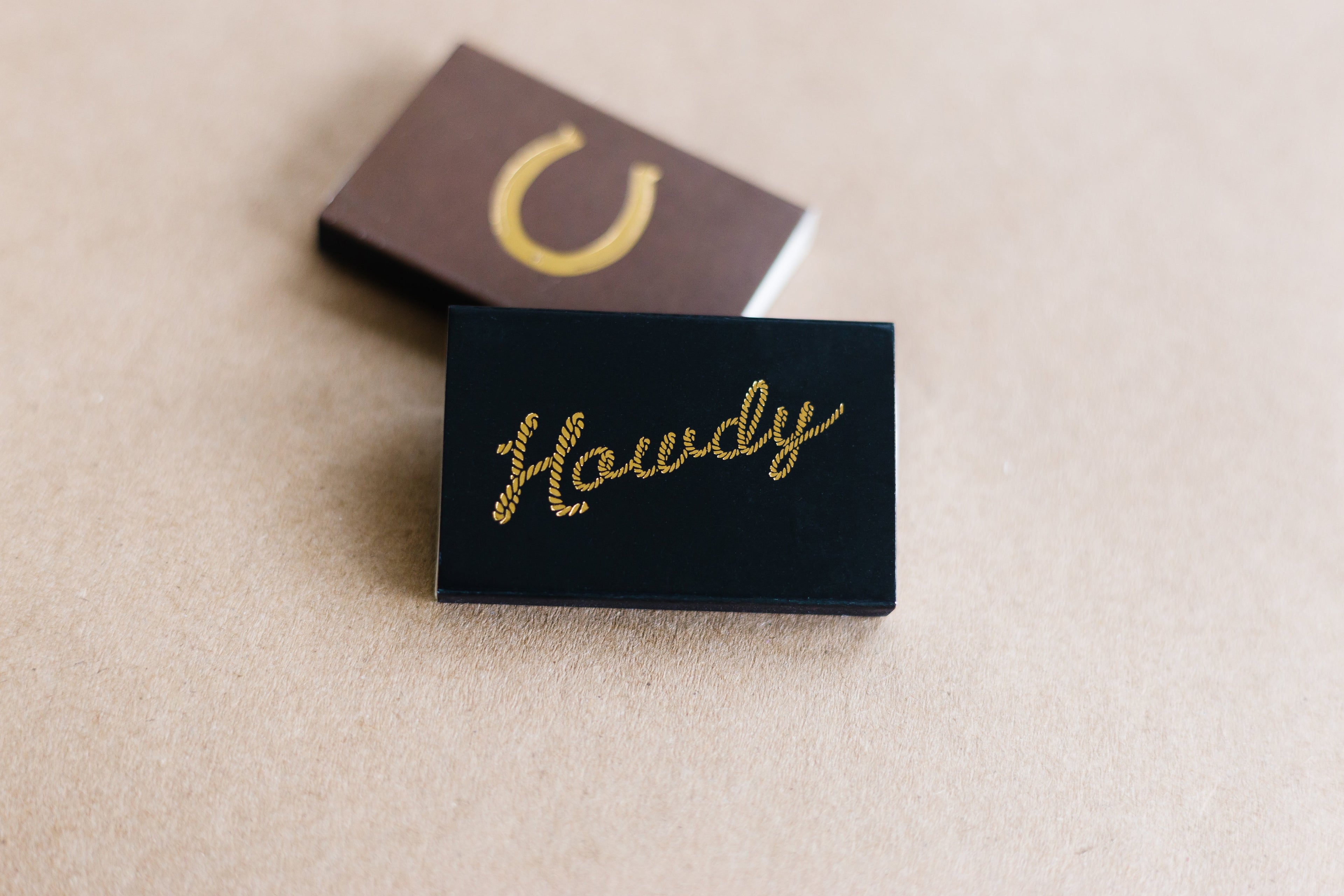 Lucky Horseshoe Matchbox
