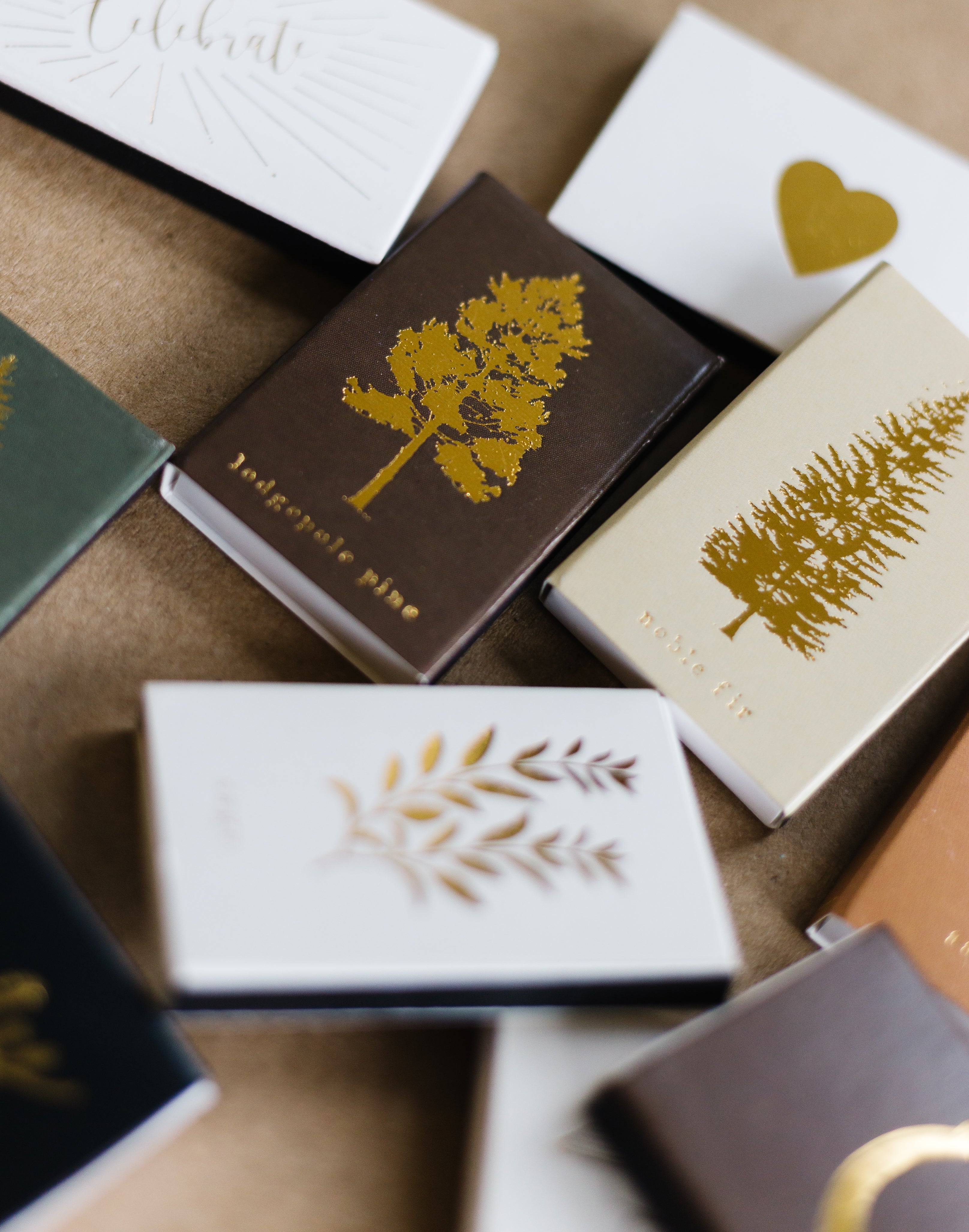 Noble Fir Tree Matchbox