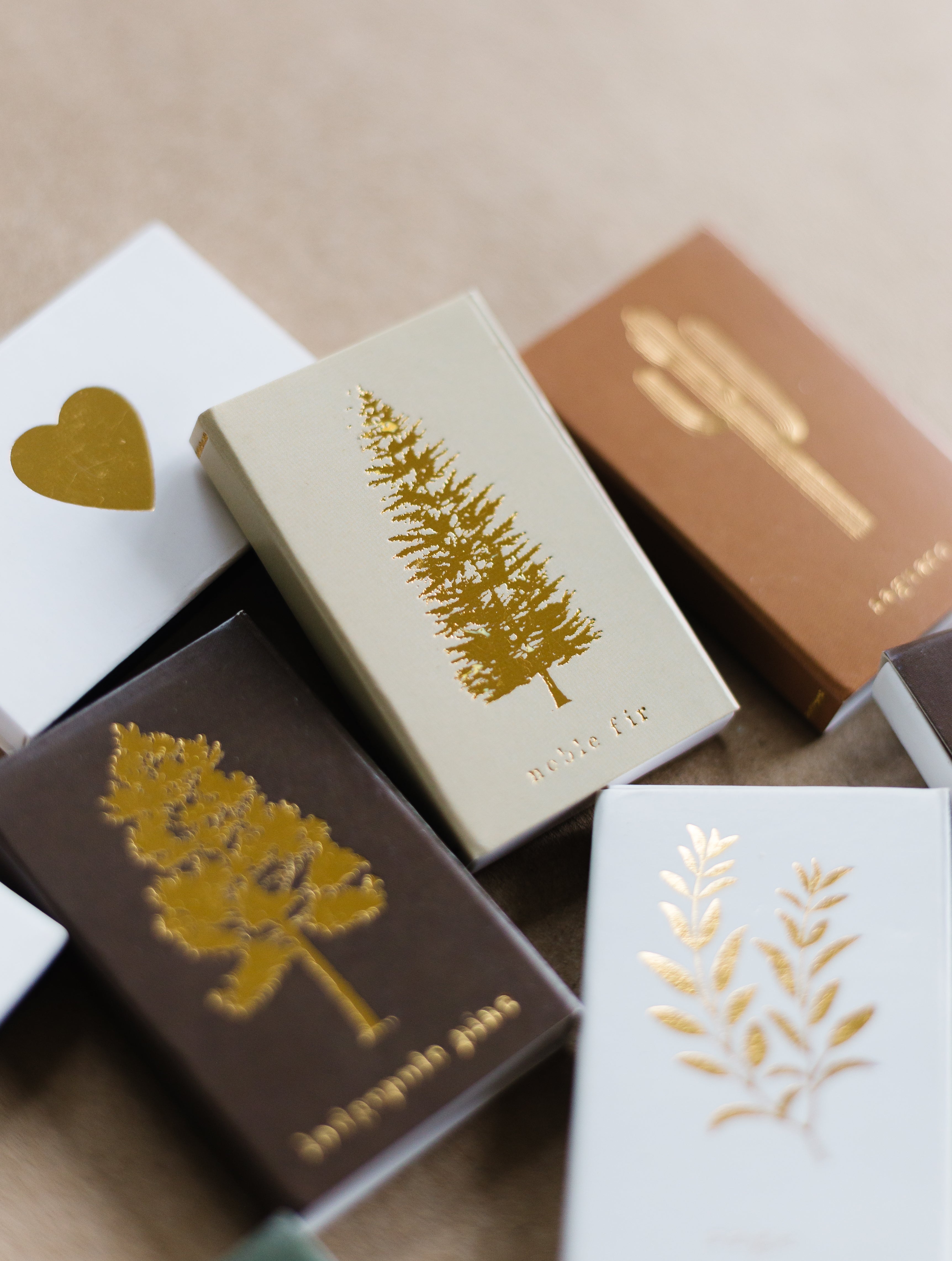 Noble Fir Tree Matchbox