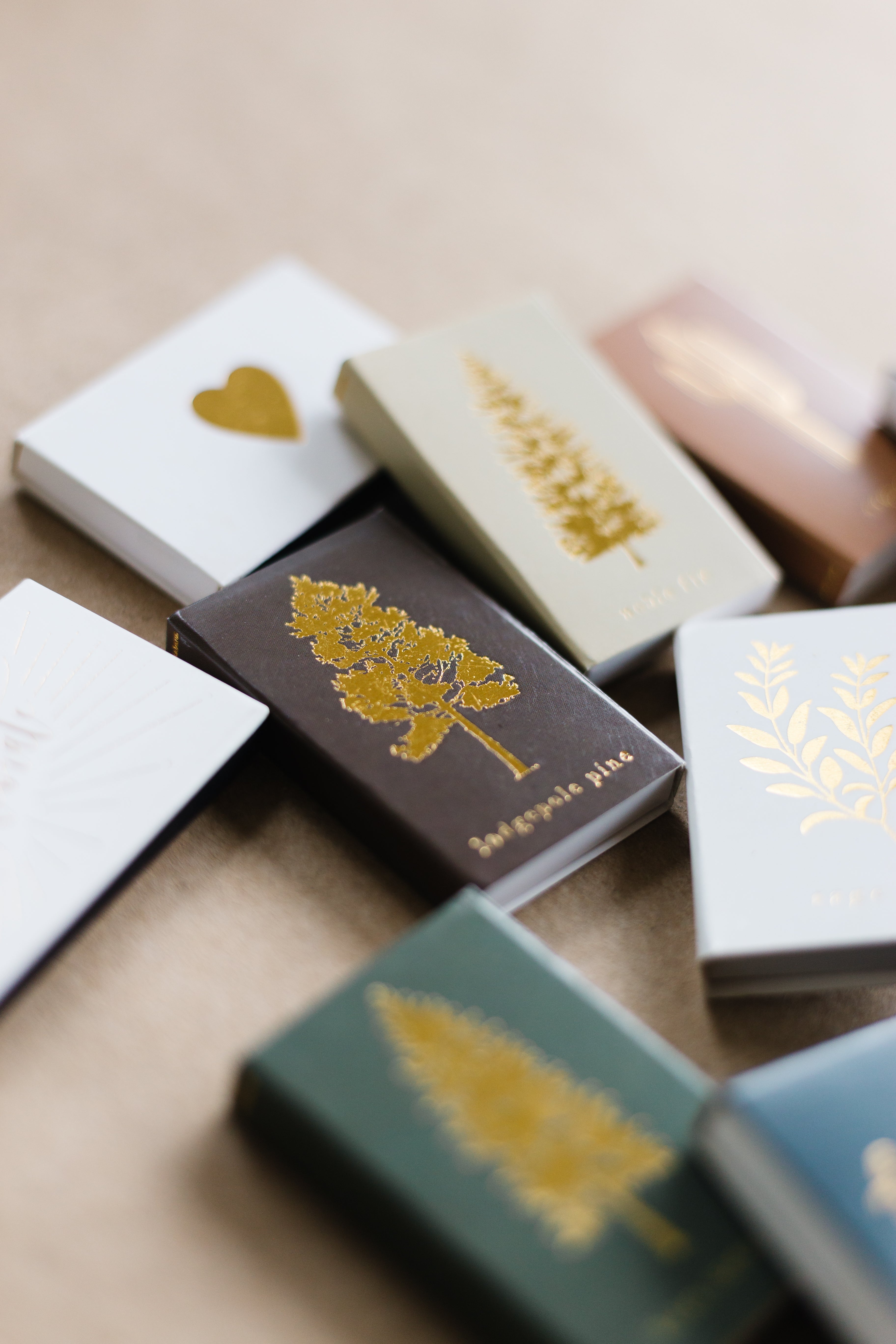 Noble Fir Tree Matchbox