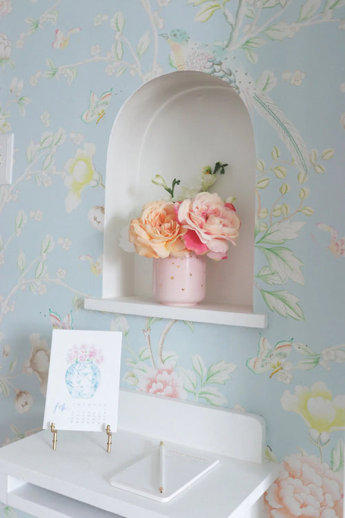 "Confetti Hearts" Vase