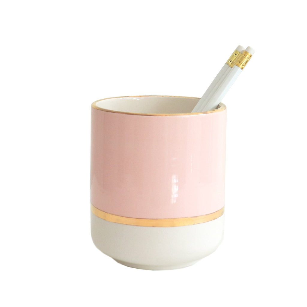 Color Block Vase